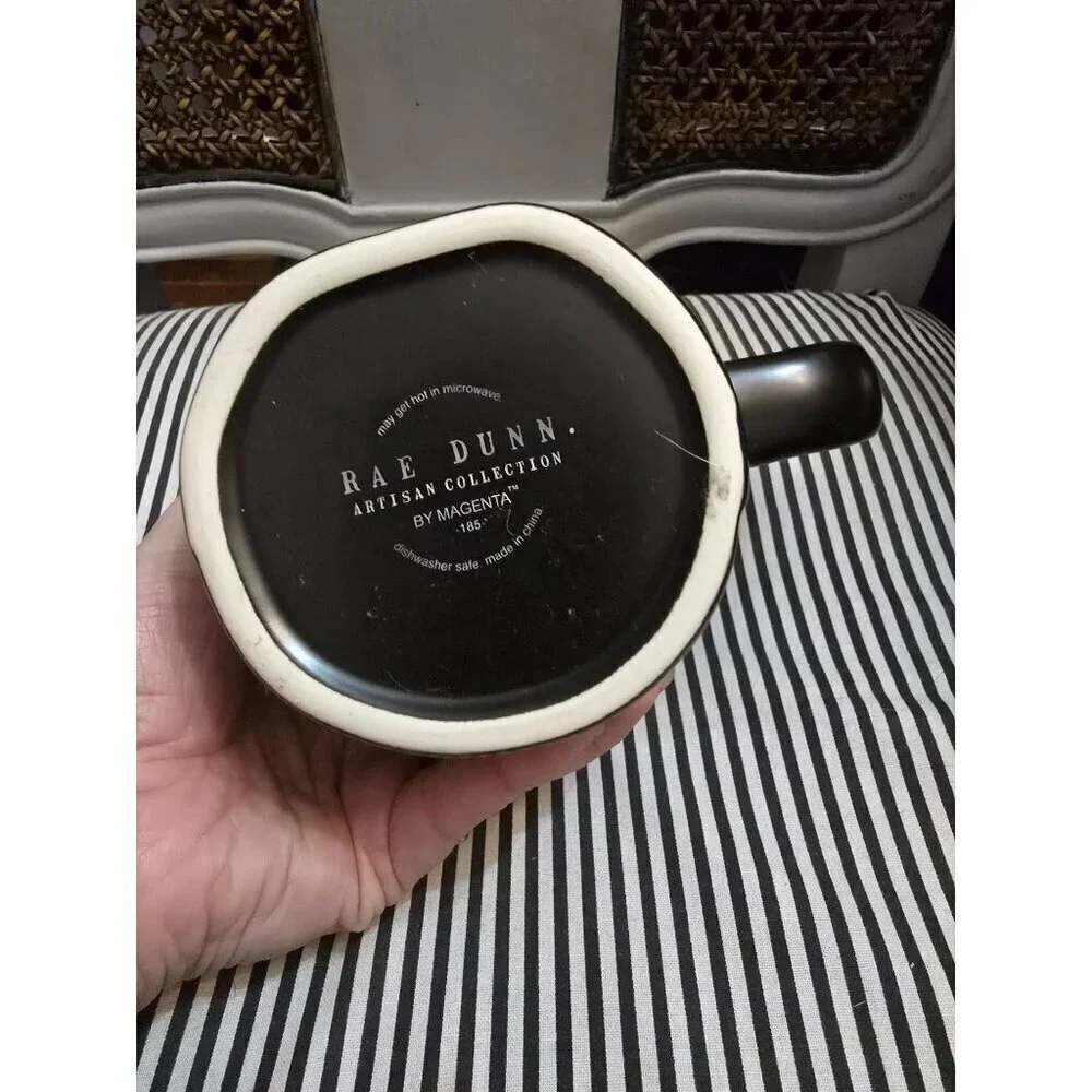 Rae Dunn Halloween Boo Friend Black Coffee Mug